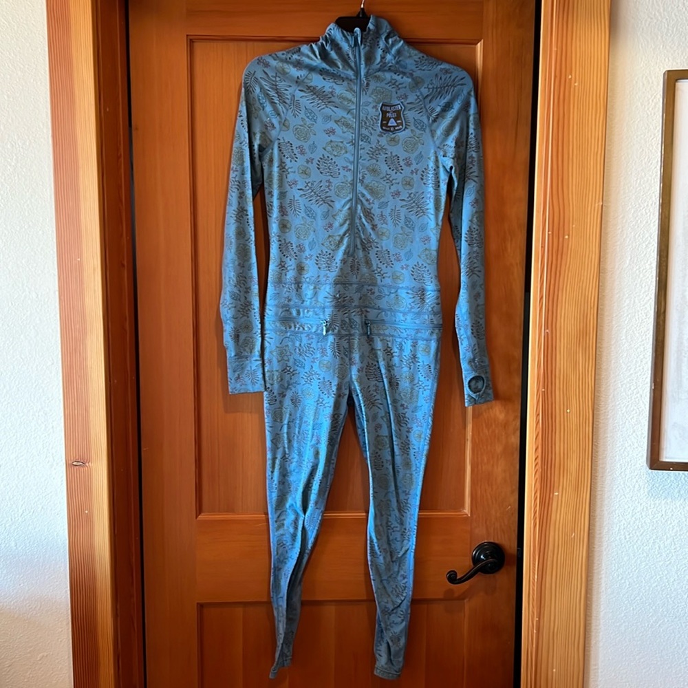Airblaster and Polar One-Piece Long Underwear Suit